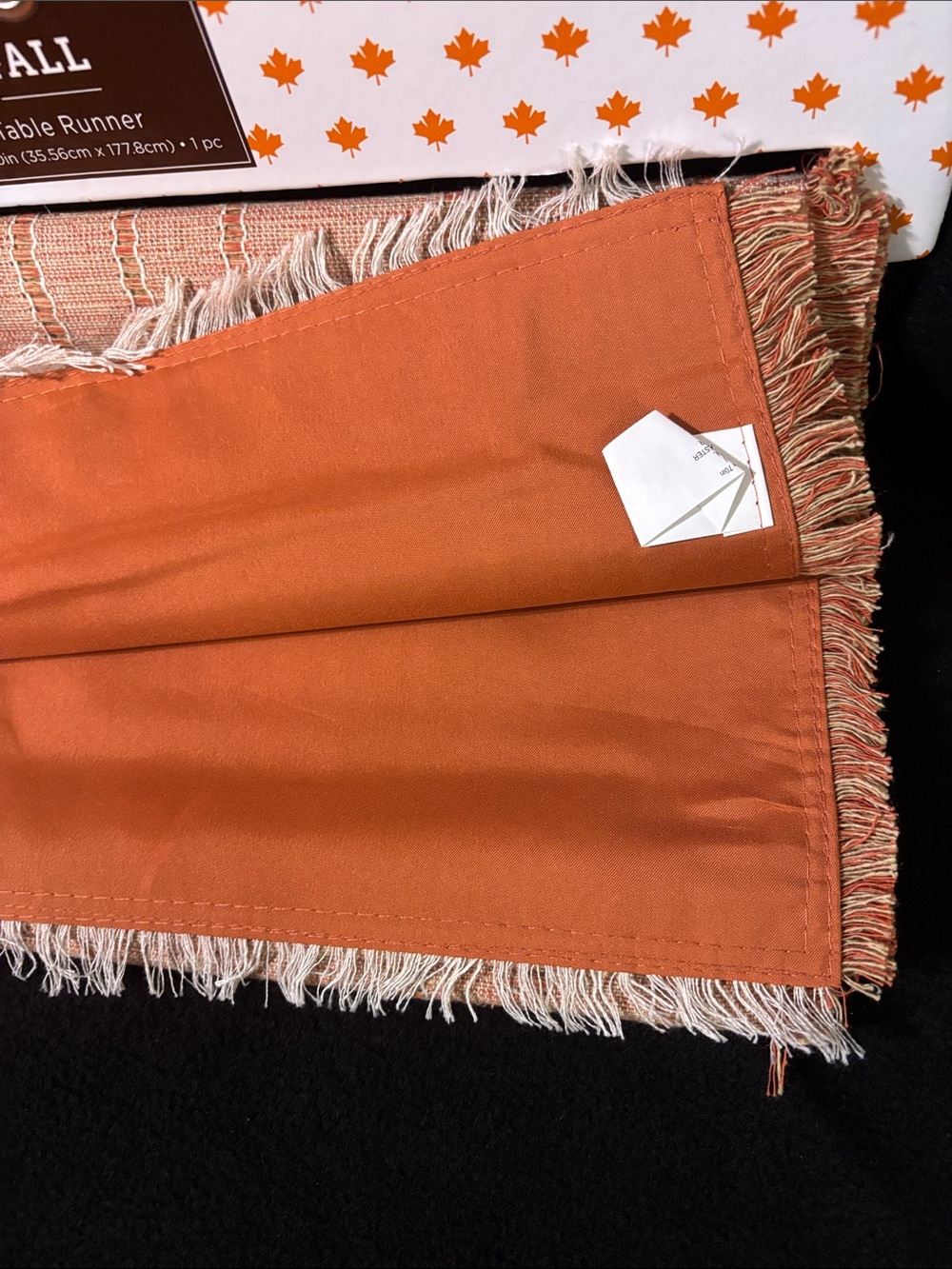 Fall table runner - Picture 4 of 5